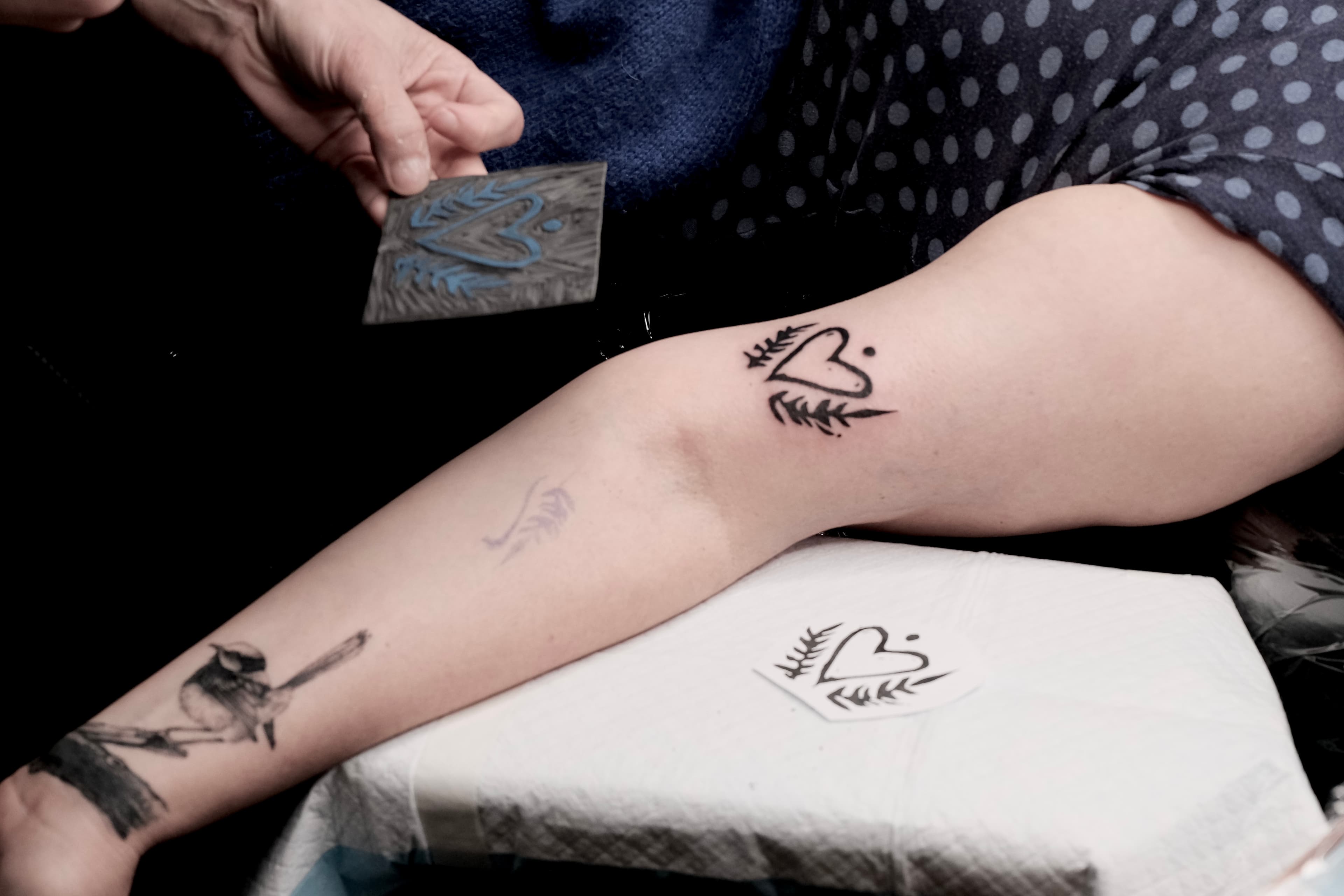 Lino printing process - 1