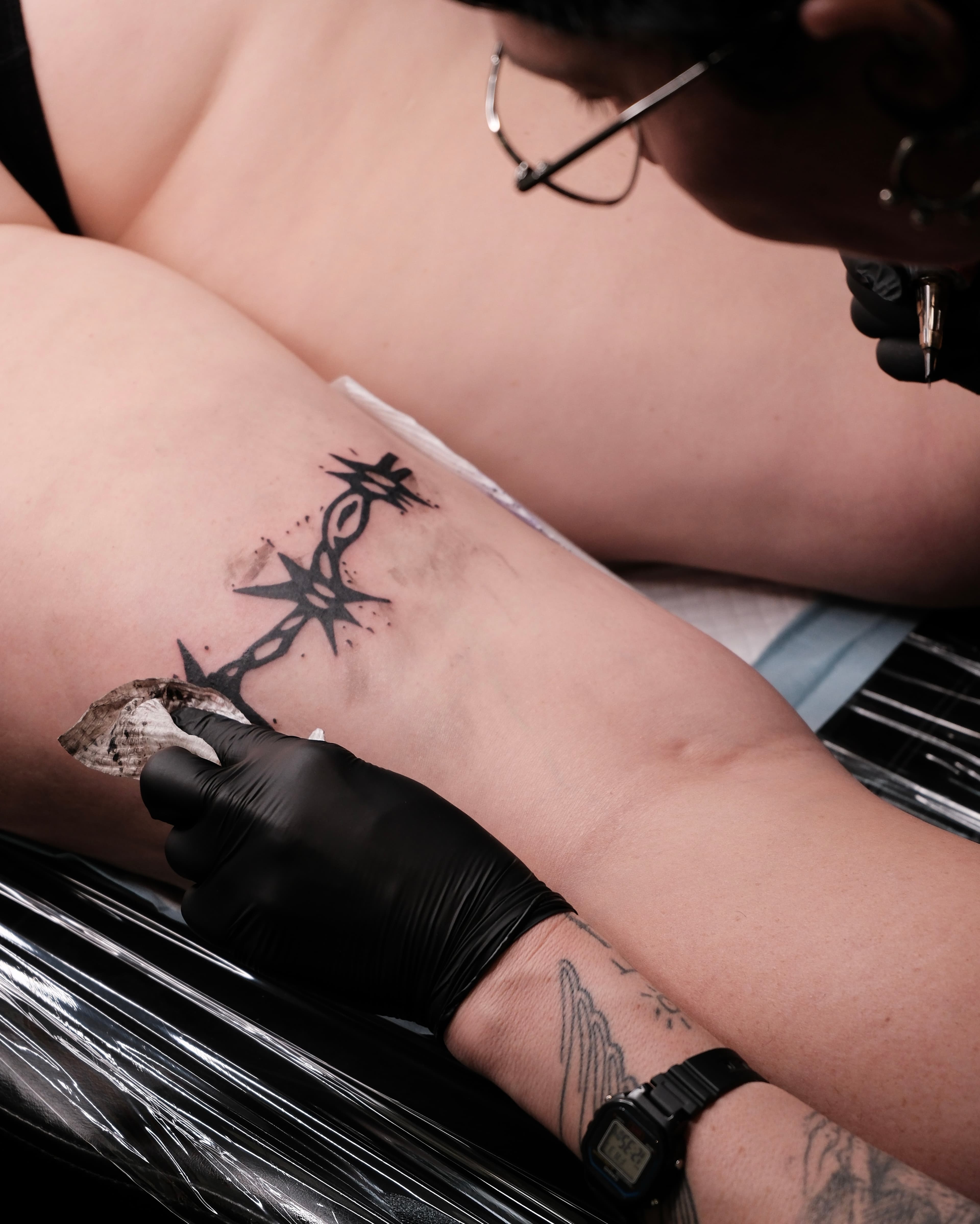 Lino printing process - 5